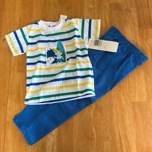 NWT Healthtex Boys T shirt and Pants Set See Measurements